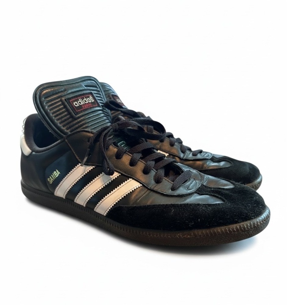 Adidas Samba Classic 13 Black White Leather Suede Soccer Shoes Blokecore Retro